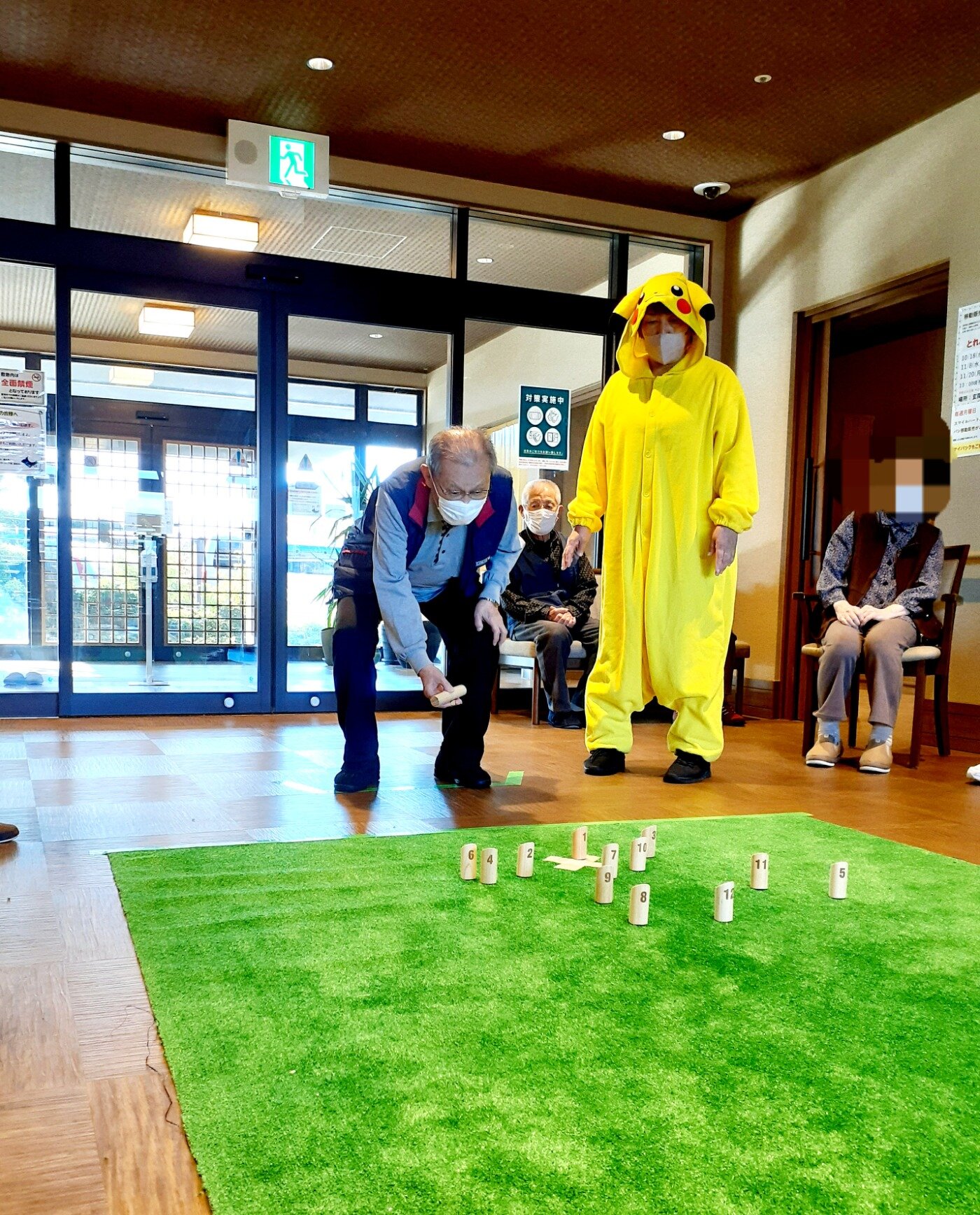 モルックにチャレンジ!|瀬戸だより|デイサービス「 瀬戸日和 」